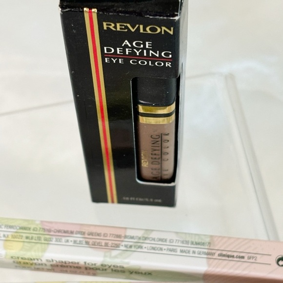 2 Clinique Cream Shaper For Eyes for Women Chocolate Luster + FREE Eye Shadow - Picture 4 of 6